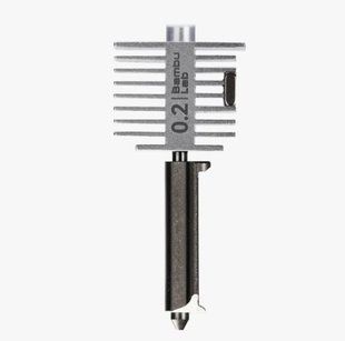 Hotend with stanless steel nozzle &ndash; 0.2 mm A1 series FAH018 фото